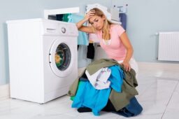 علت نچرخیدن ماشین لباسشویی